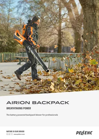 Pellenc Løvblæser Airion Backpack