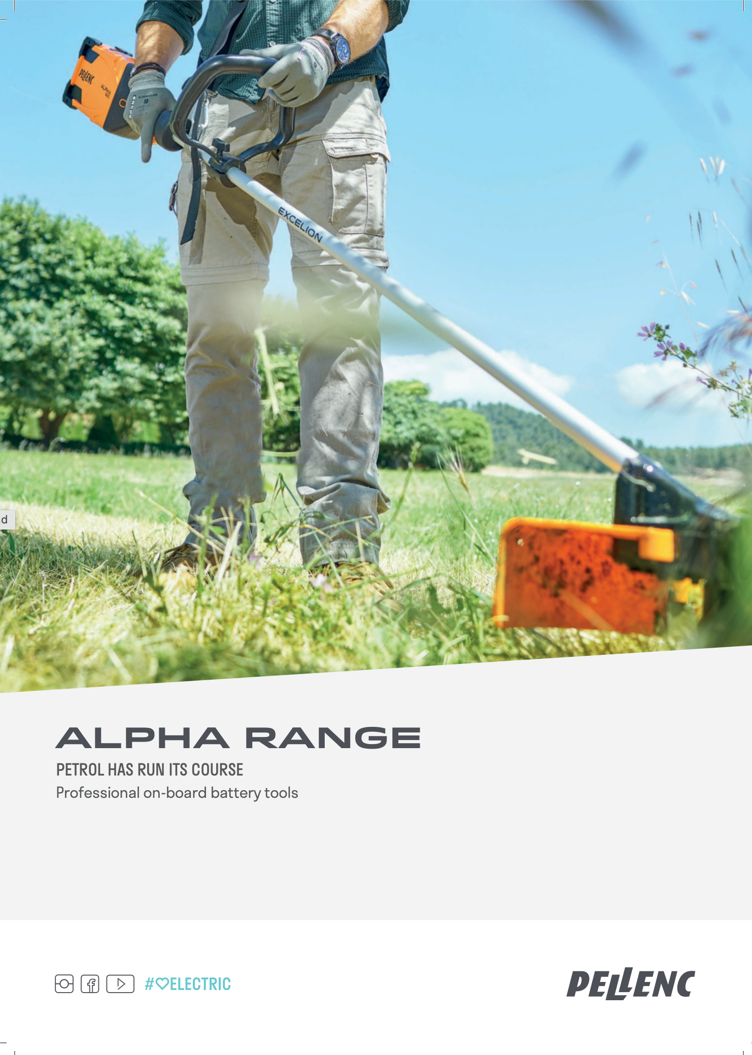 Pellenc Trimmere Alpha Range 