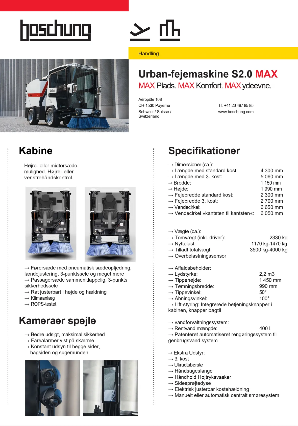 Boshung Katalog Urban Sweeper S2.0 MAX