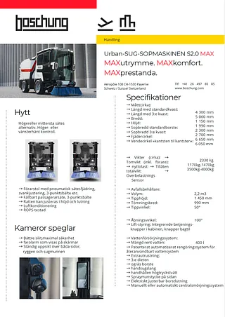 Boshung Katalog Urban Sweeper S2.0 MAX